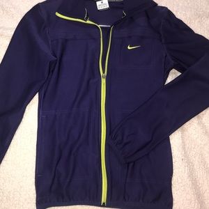Nike full zip athletic jacket